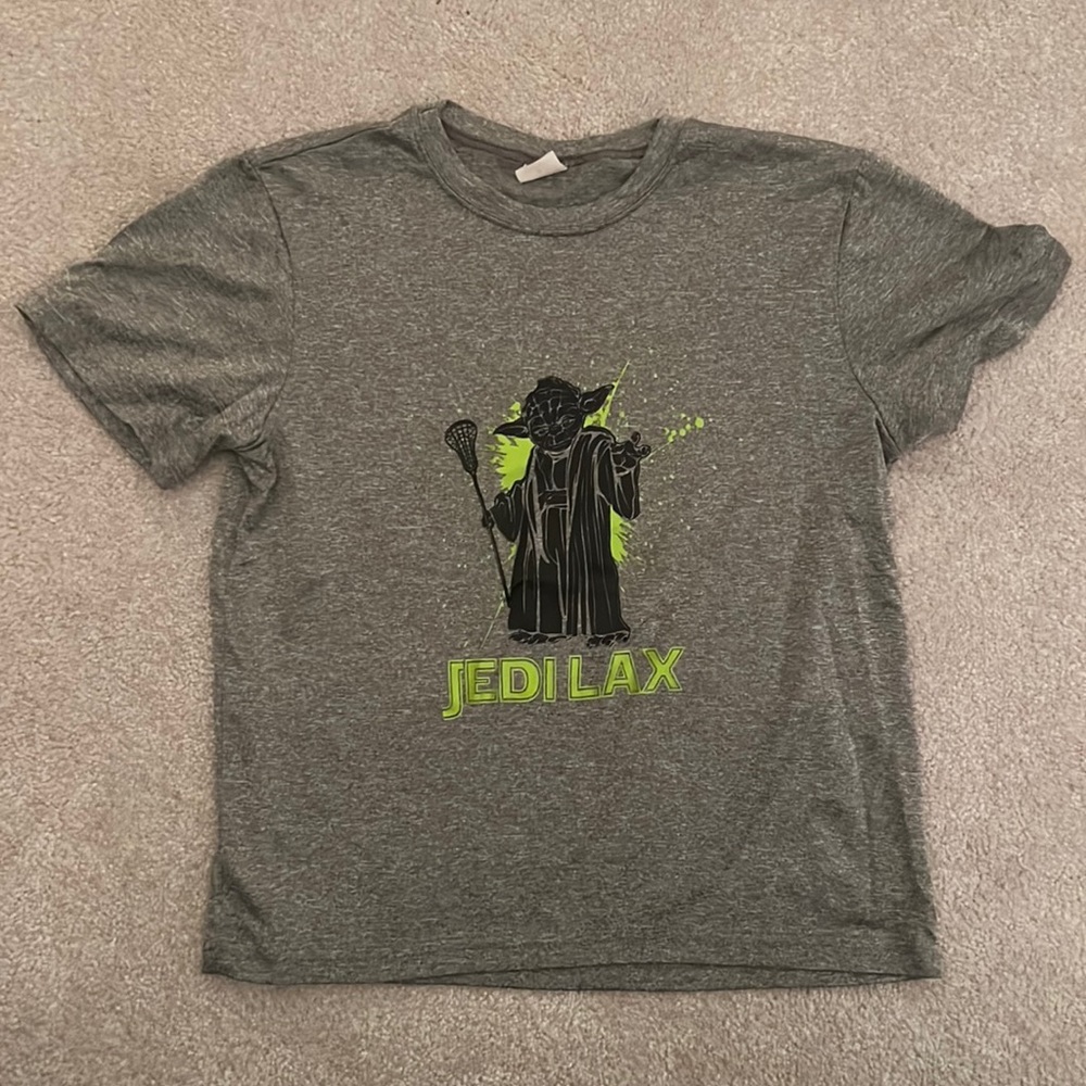 Boys size small 5/6 Jedi Lacrosse Tshirt